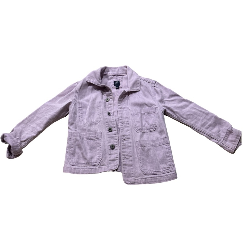 Lavender Jean jacket size small (6/7) GAP